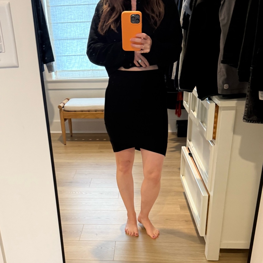 BCBGMaxAzria Black Pencil Skirt